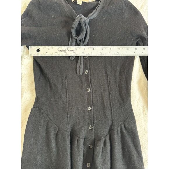 Women's Black Burberry Cashmere Button Up Sweater Size XS - Picture 3 of 7
